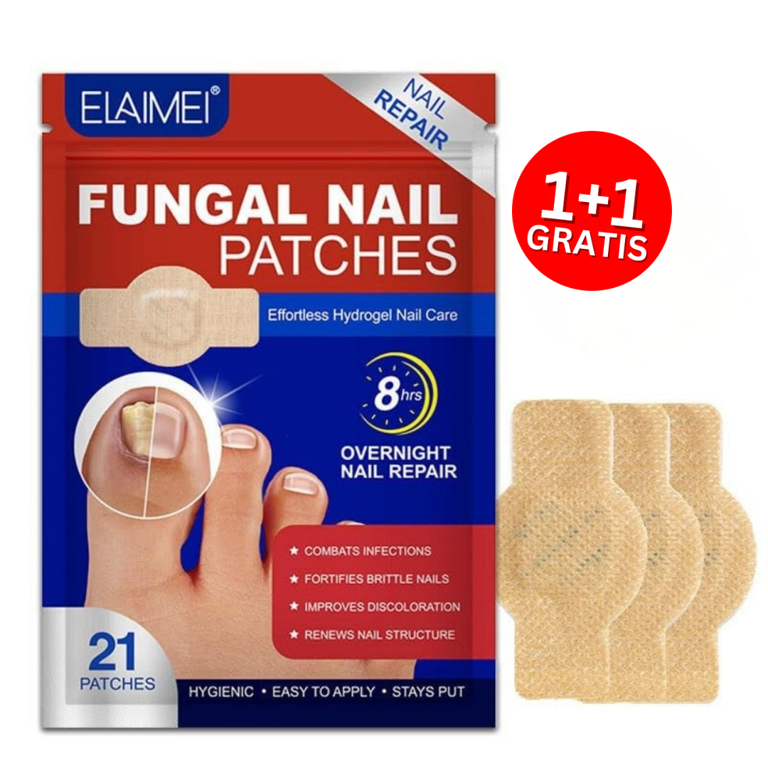 FungalPatches, obliži za kozmetično nego nohtov (21 kos.) (1+1 GRATIS) - Image 1