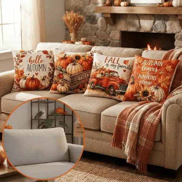 Prevleka za blazino z jesenskim motivom, AutumnPillows - Image 1