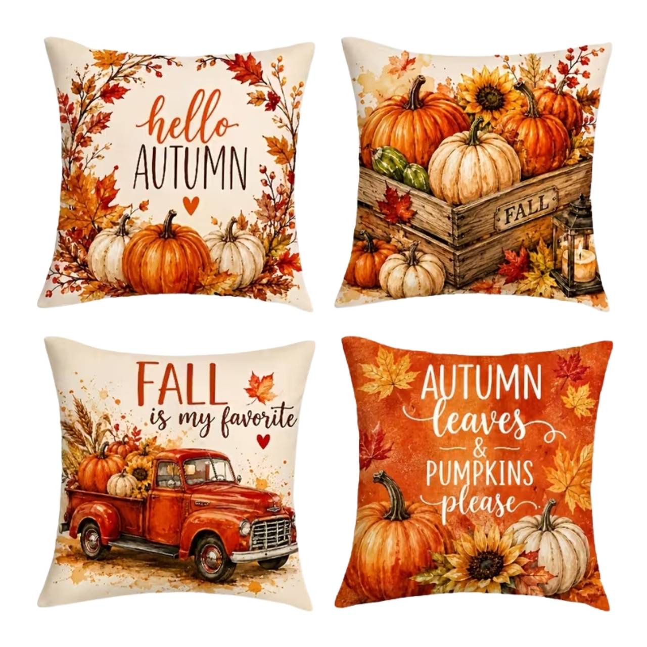 Prevleka za blazino z jesenskim motivom, AutumnPillows - Image 7