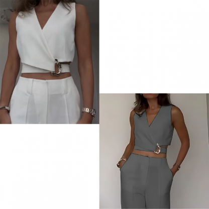 Eleganten top z unikatnim dizajnom