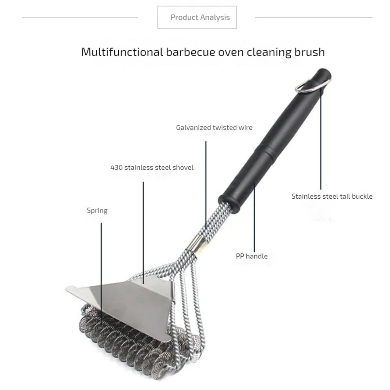 BrushGrill, krtača za čiščenje žara - Image 6