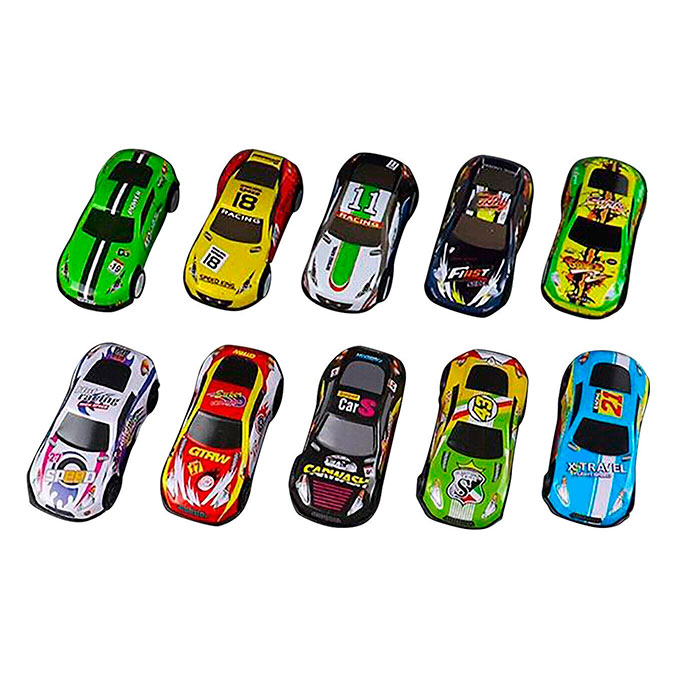 CatapultCars, otroški set 10 avtomobilčkov - Image 1