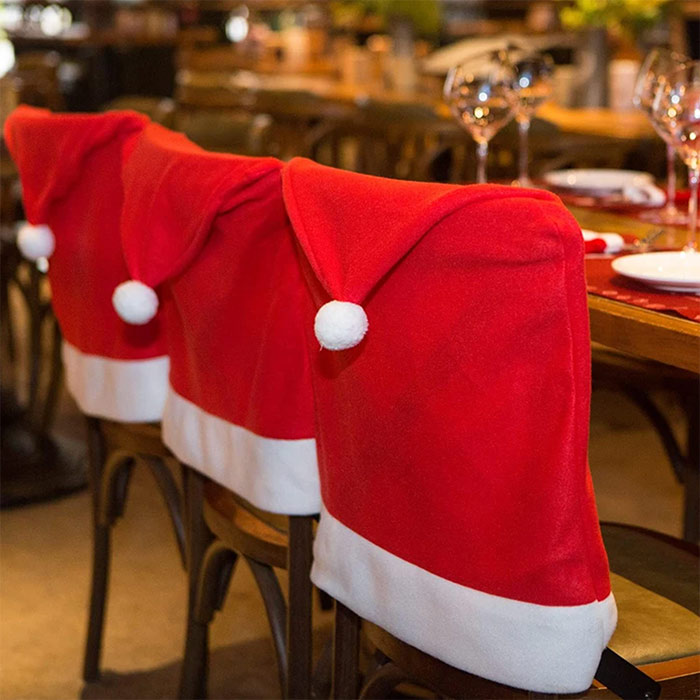 ChairSanta, praznična prevleka za stole (4 kosi) - Image 3