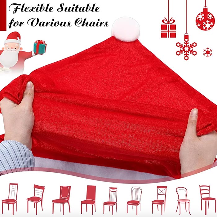 ChairSanta, praznična prevleka za stole (4 kosi) - Image 4