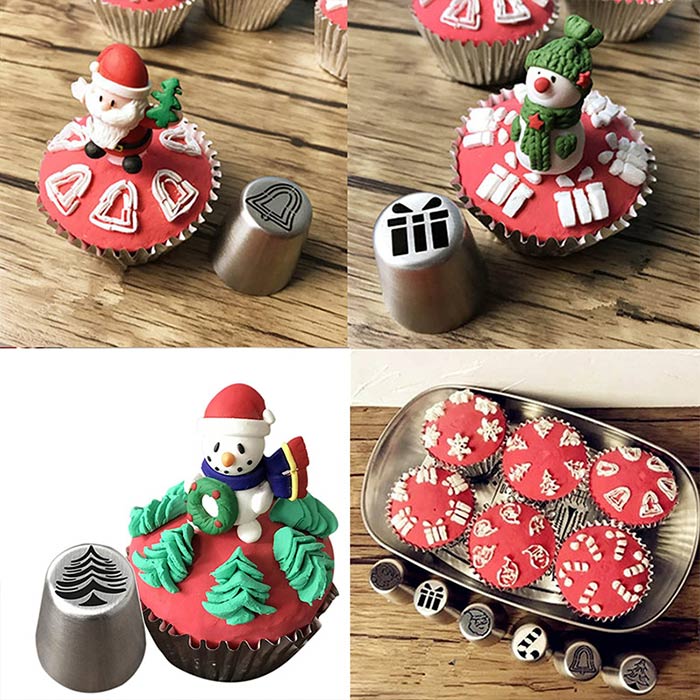 ChristmasNozzles, praznična dekoracija tort in ostalih sladic - Image 8