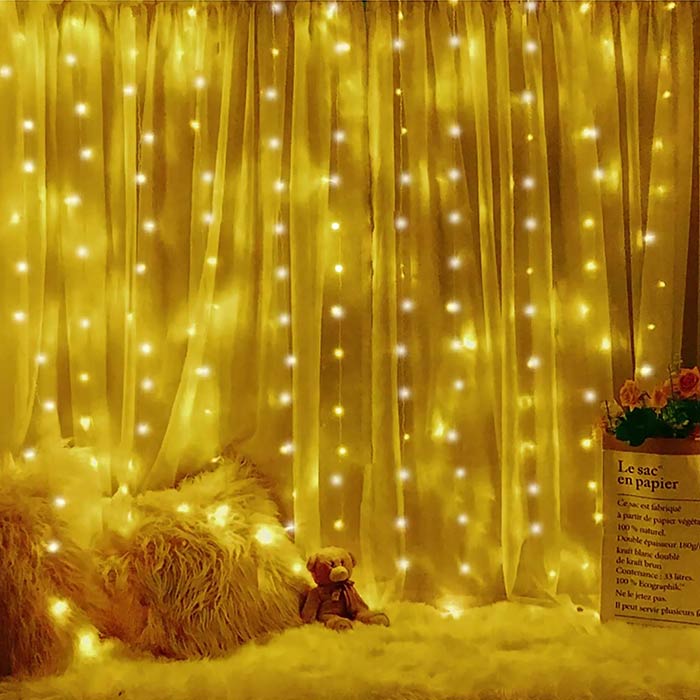 ColorfulCurtain, svetlobna zavesa s 300 barvnimi LED lučkami - Image 10