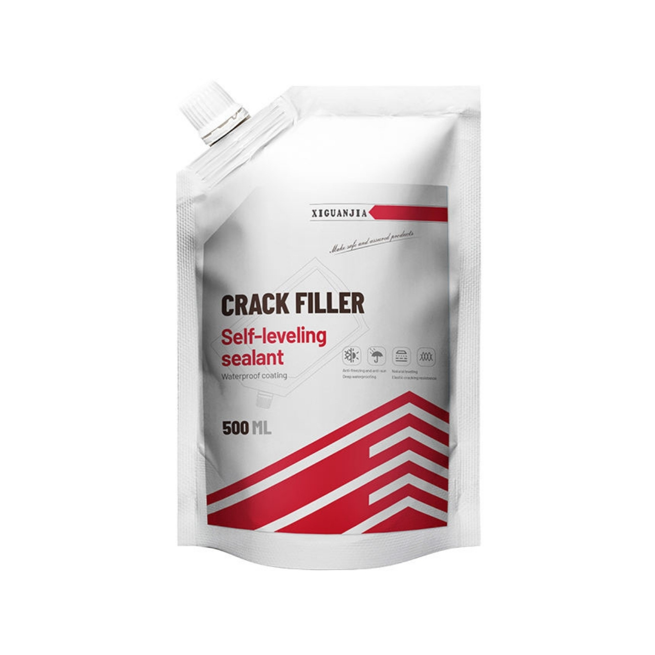 CrackFiller, elastično tesnilno lepilo za popravilo razpok (500 ml) - Image 4