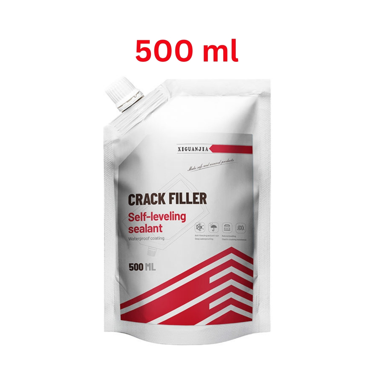 CrackFiller, elastično tesnilno lepilo za popravilo razpok (500 ml) - Image 6