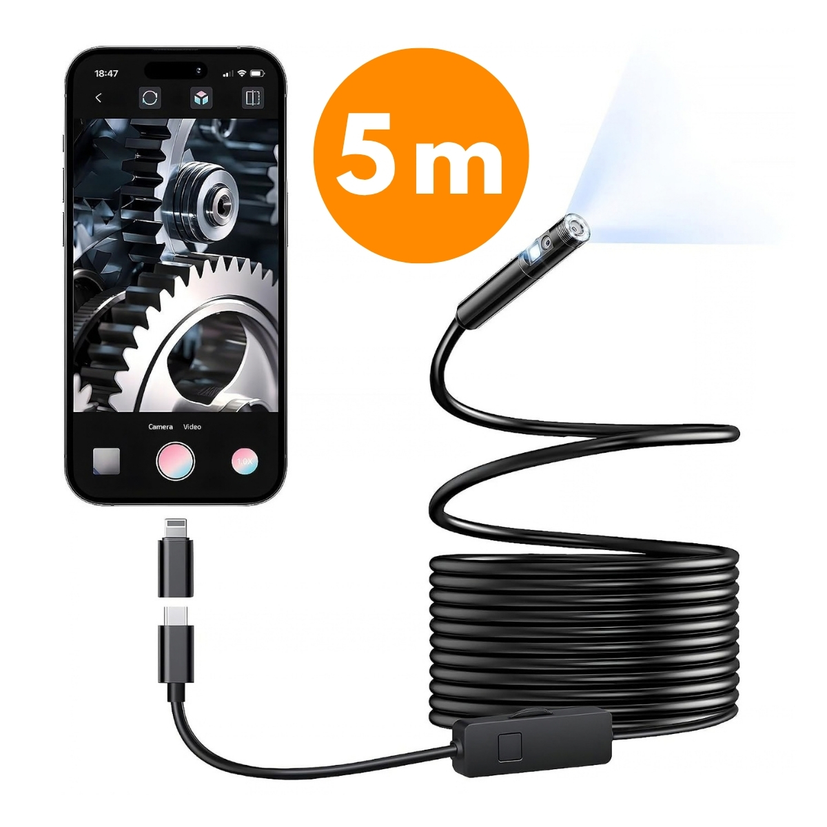 Endoskopska kamera za telefon, EndoCam - Image 1