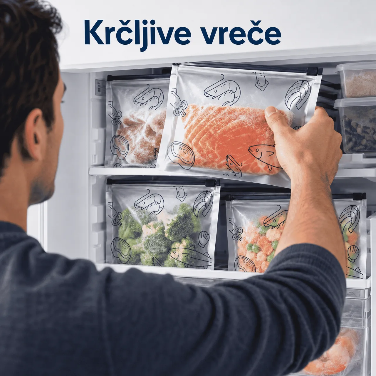 Vrečke za shranjevanje živil (15+15 GRATIS), FreshBags - Image 6