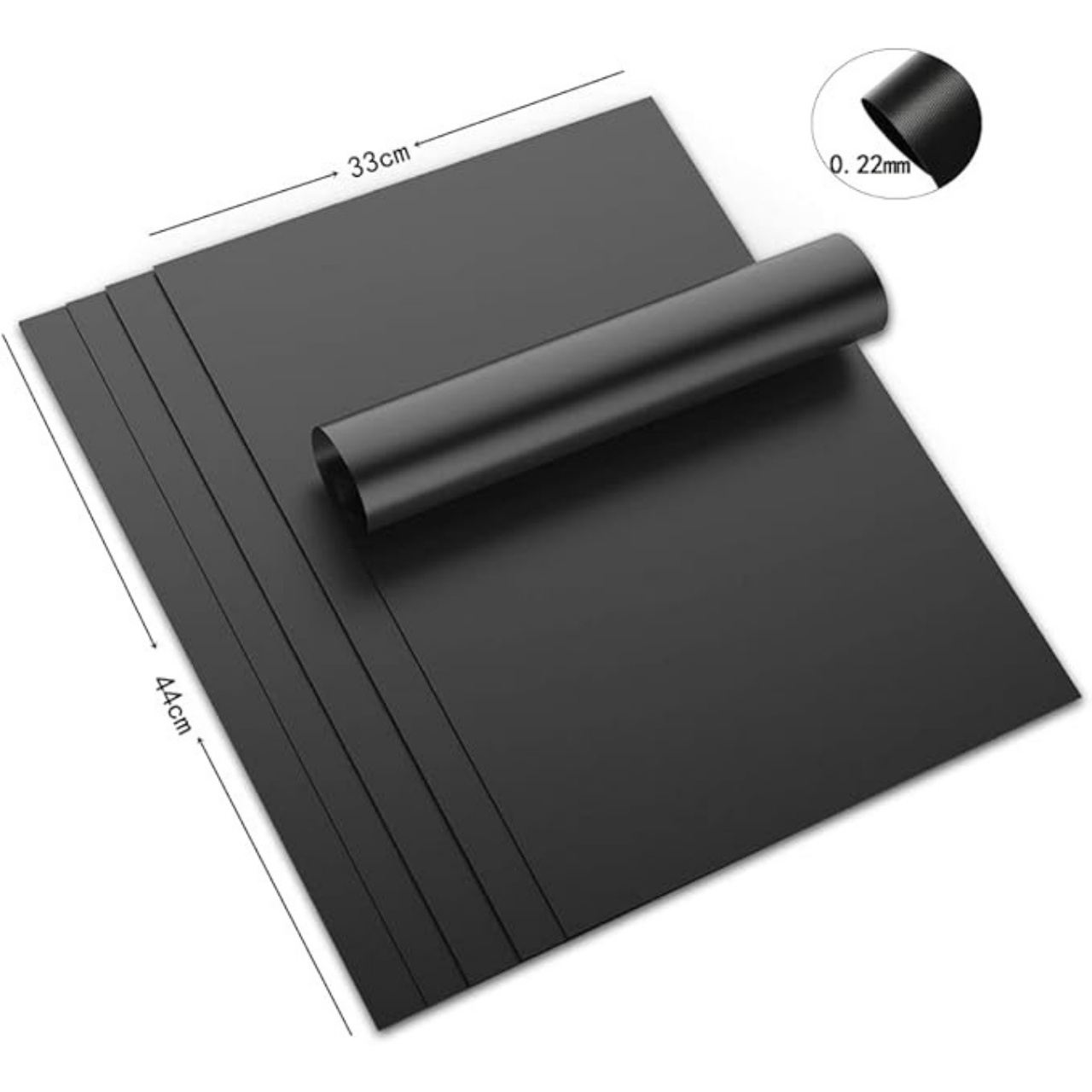 GrillBundle, komplet podlog za žar (5 kosov) in krtače za čiščenje žara - Image 1