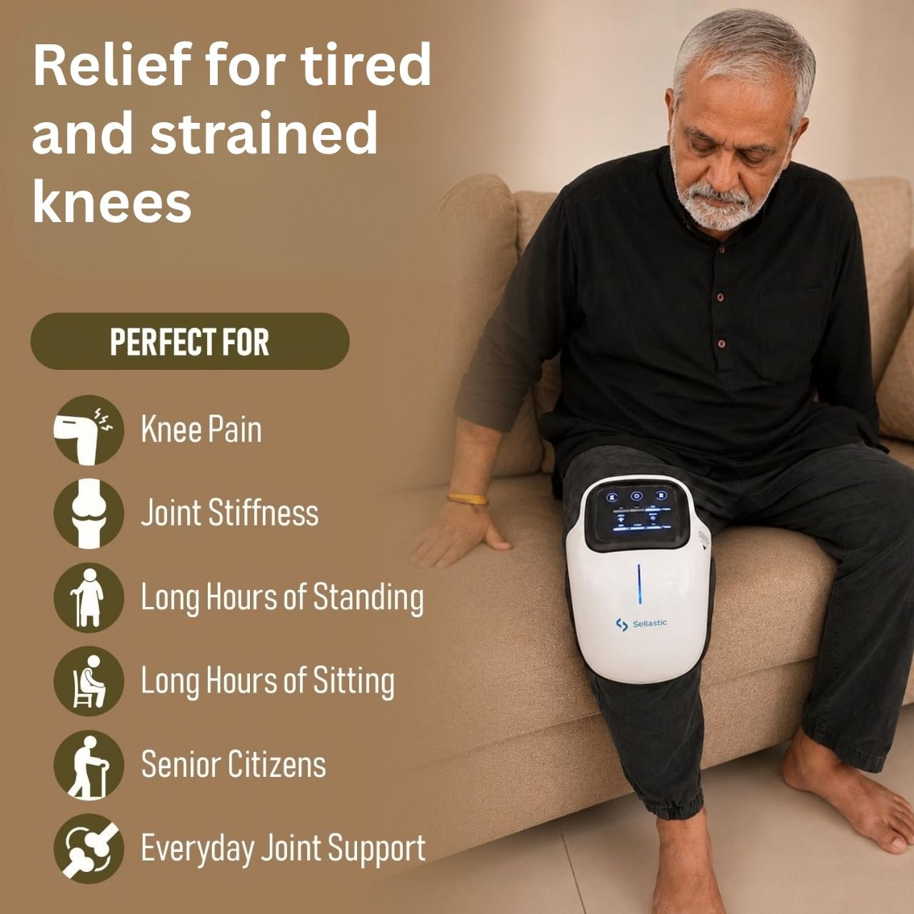 Masažna naprava za koleno, KneeMassager - Image 2