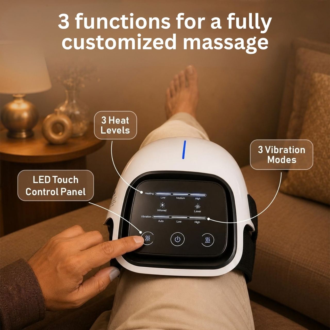Masažna naprava za koleno, KneeMassager - Image 3