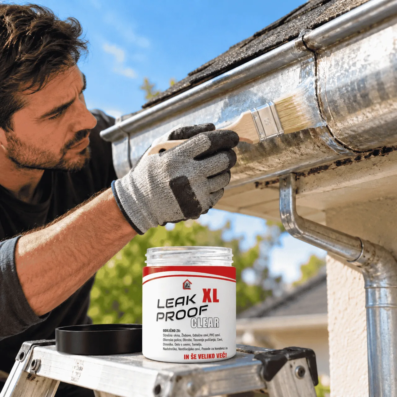 Prozoren premaz za tesnjenje razpok, LeakProof - Image 6