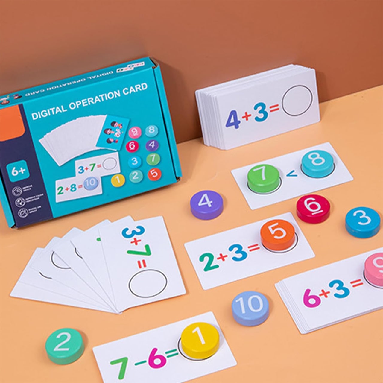 MathCards, poučna igra za učenje seštevanja in odštevanja - Image 1