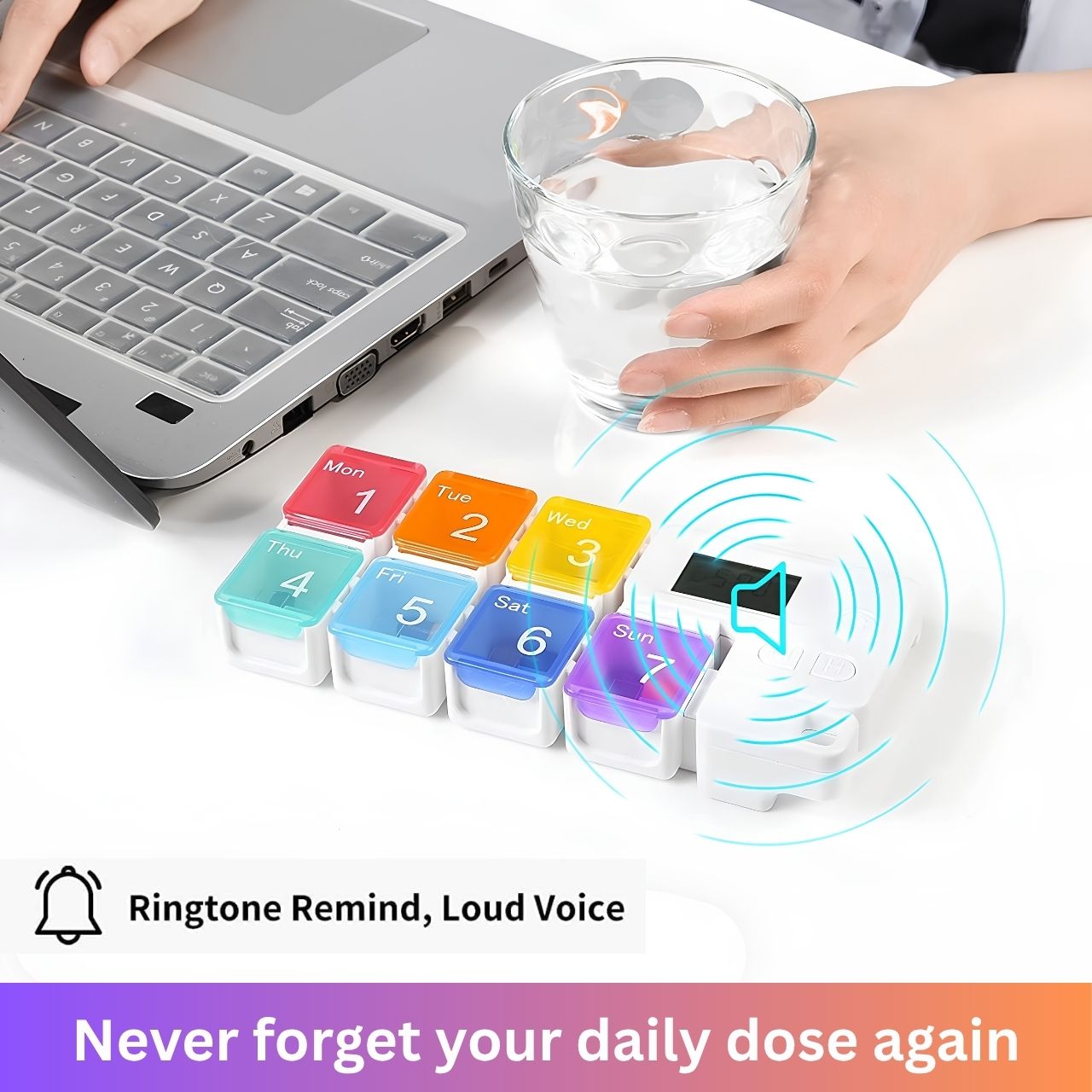 Elektronski organizator tablet z opomnikom, MediReminder - Image 10