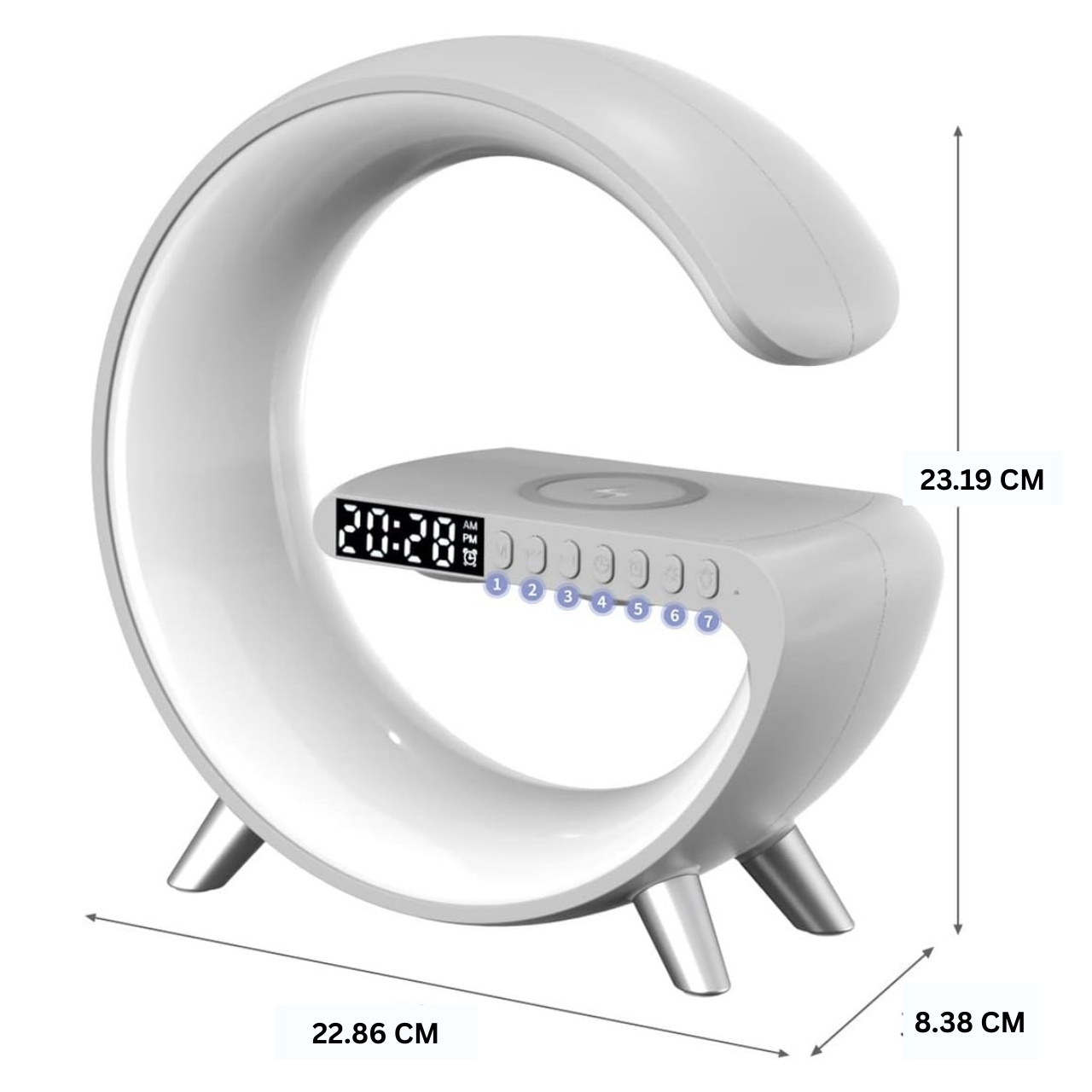 MoonCharge– eleganten brezžični polnilec in ambientalna lučka v enem - Image 1