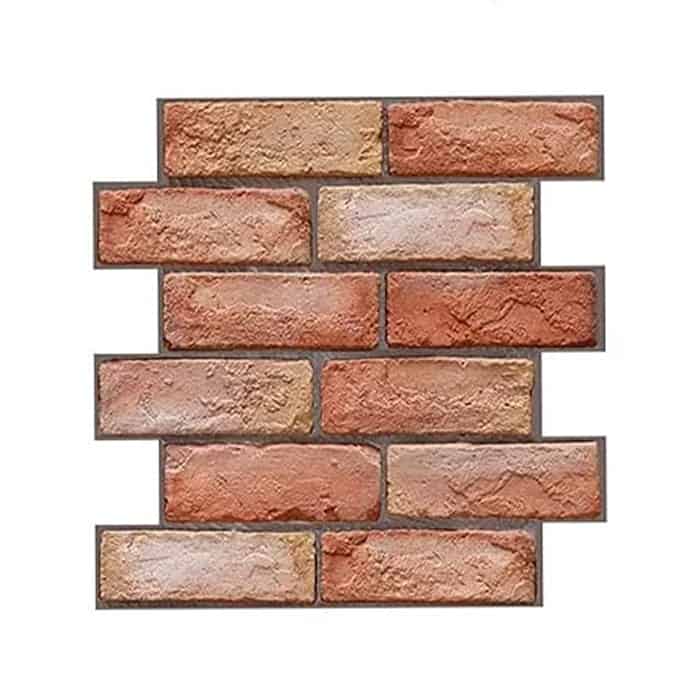 NewYorkWall, tridimenzionalne stenske nalepke z efektom oranžne opeke(10 kos.) - Image 1