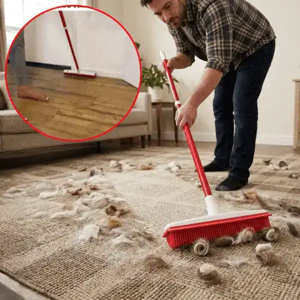 Gumijasta metla za odstranjevanje dlak, PetBroom - Image 1