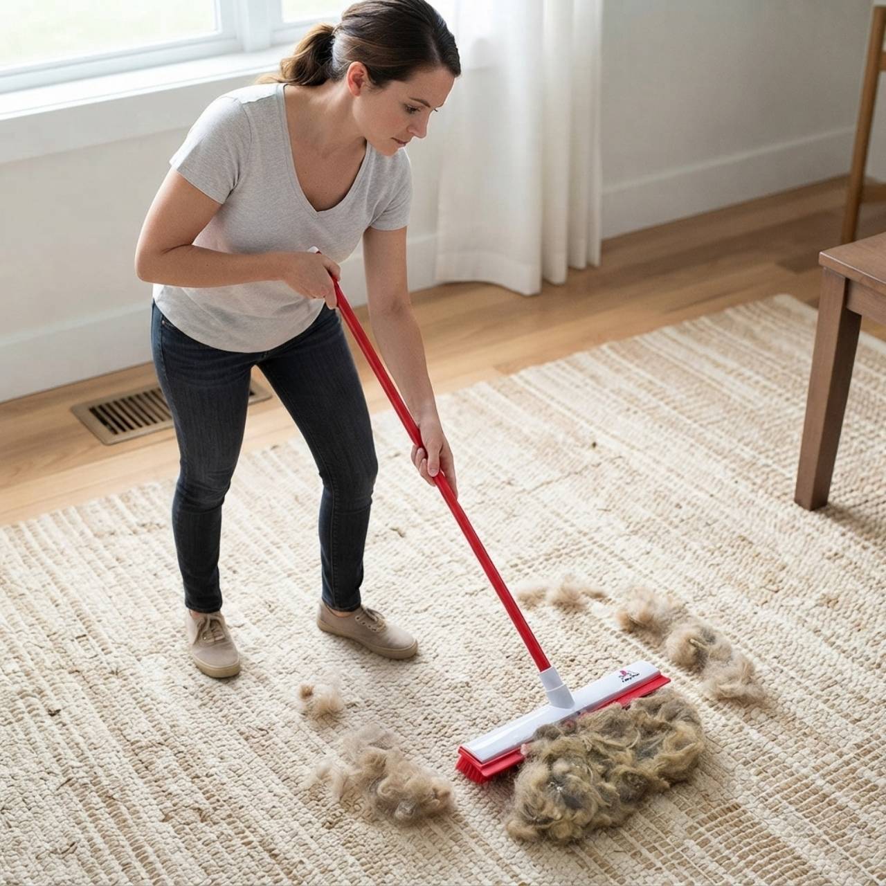 Gumijasta metla za odstranjevanje dlak, PetBroom - Image 2