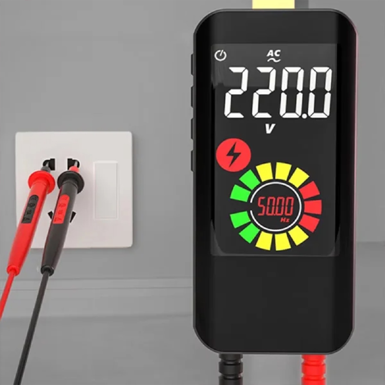 Zanesljiv tester, ki vam omogoča preprosto preverjanje električne napetosti.