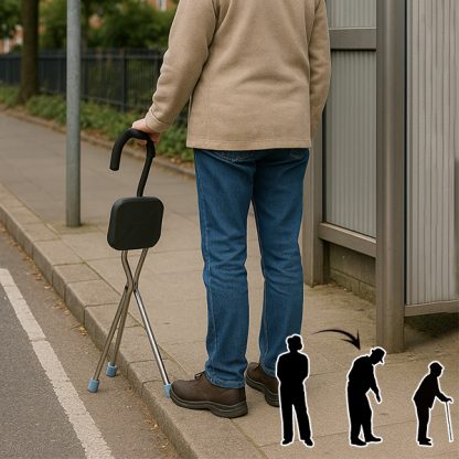 Zložljiva palica z vgrajenim sedežem, STAPS - Image 5