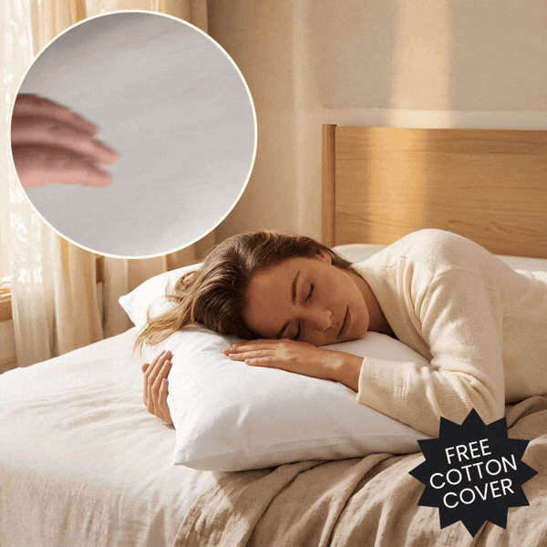 Ergonomski vzglavnik + gratis bombažna prevleka, SetComfy - Image 1