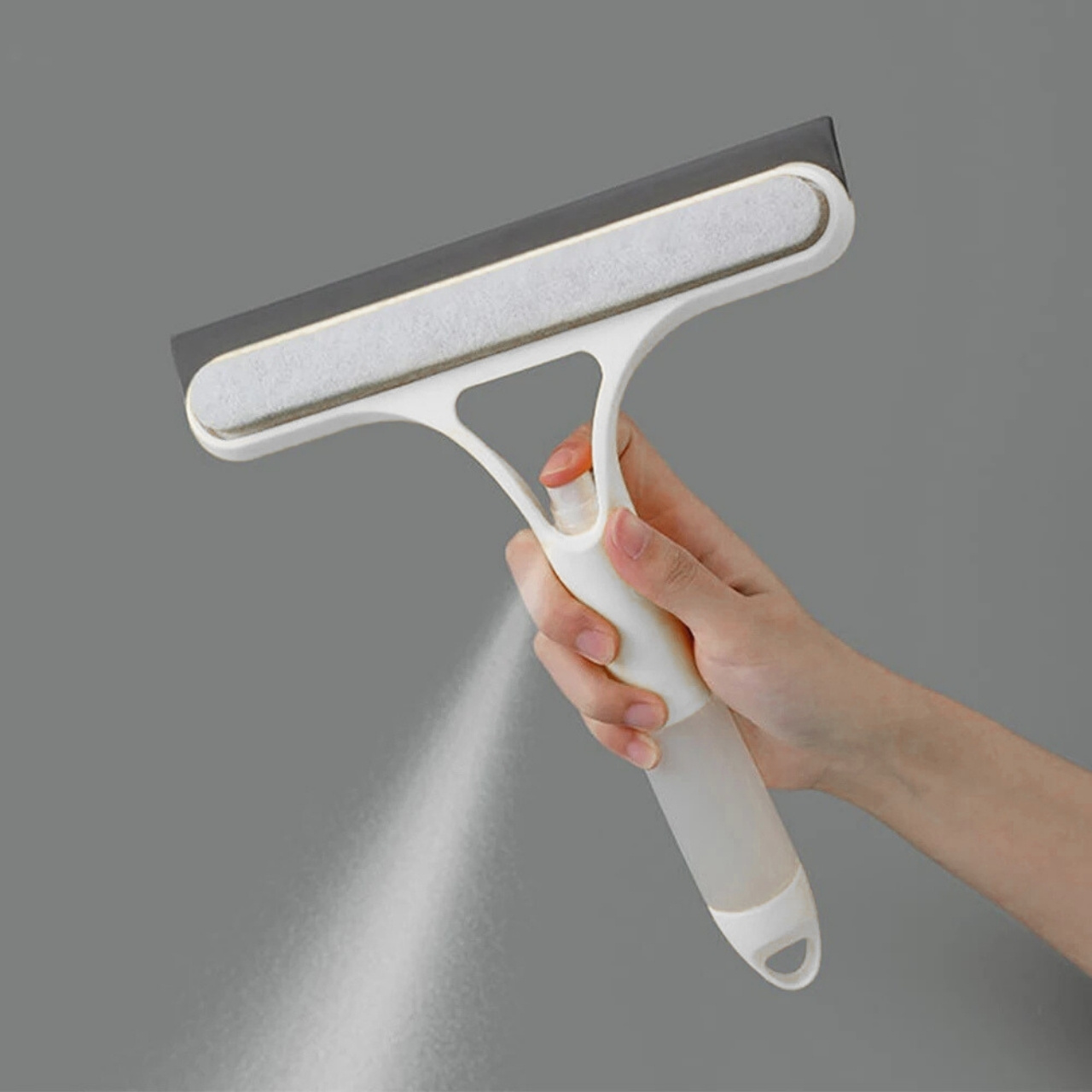 Squeegee, 3v1 čistilec za s pršilko, gobico in brisalec - Image 2