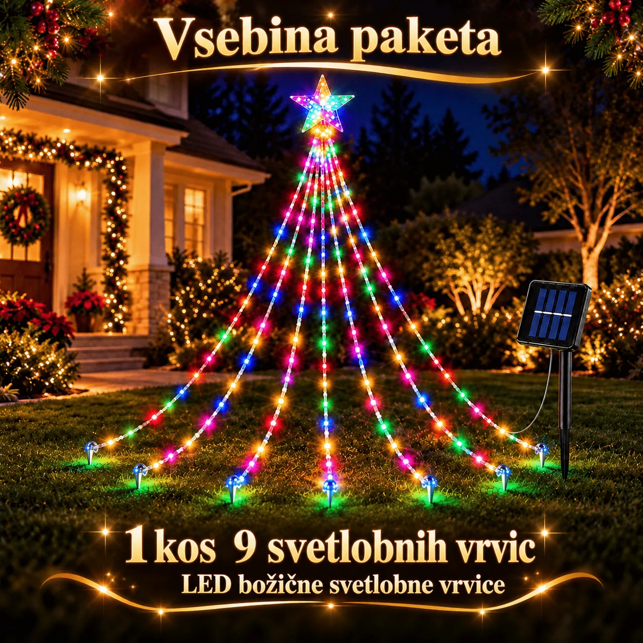Praznične lučke z zvezdo, Starsy - Image 2