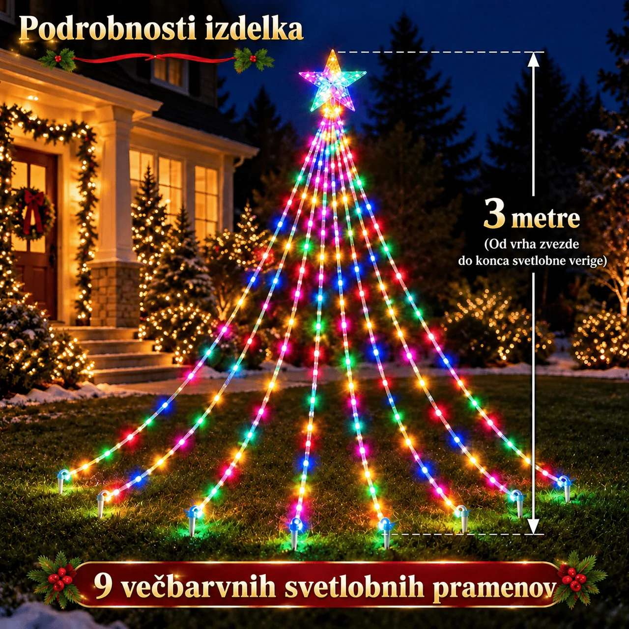 Praznične lučke z zvezdo, Starsy - Image 3