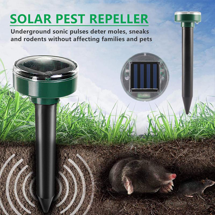SunRepel, nestrupeni solarni odganjalec vrtnih škodljivcev - Image 1