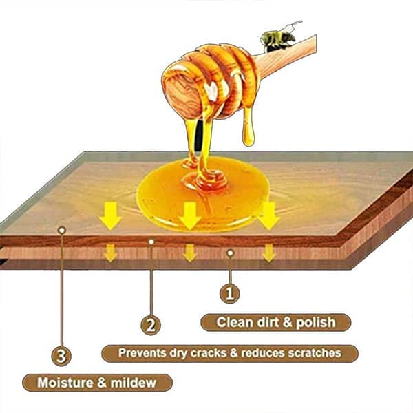 WoodWax, čebelji vosek za obnovo lesenega pohištva, parketa ali laminata - Image 1