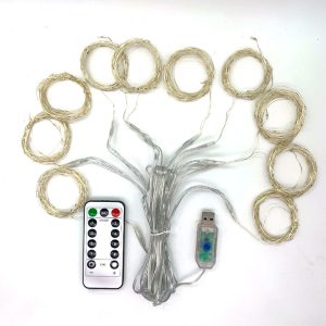 ColorfulCurtain, svetlobna zavesa s 300 barvnimi LED lučkami