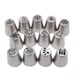 ChristmasNozzles, praznična dekoracija tort in ostalih sladic