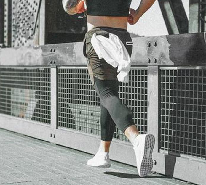GymDUO, komplet moških športnih hlač (2v1)