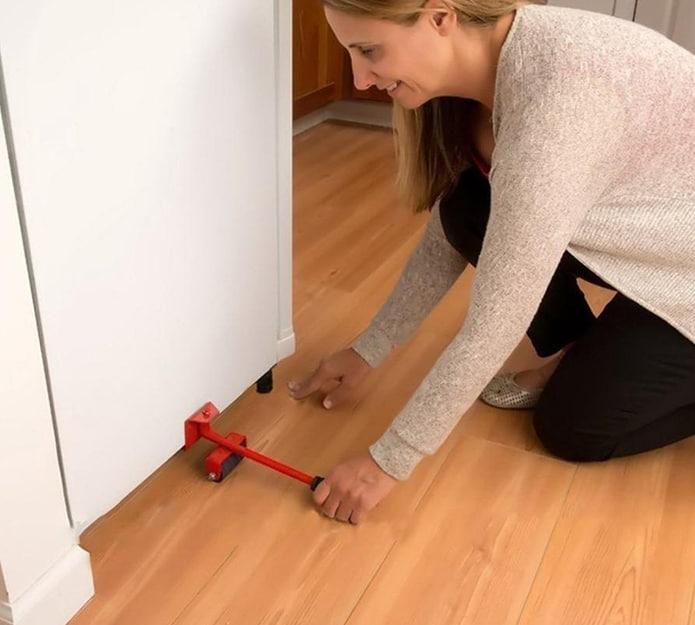 Lift&Roll, pripomoček za premikanje težkih bremen