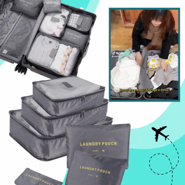 LUGAGORG, Set potovalnih organizatorjev PackMate