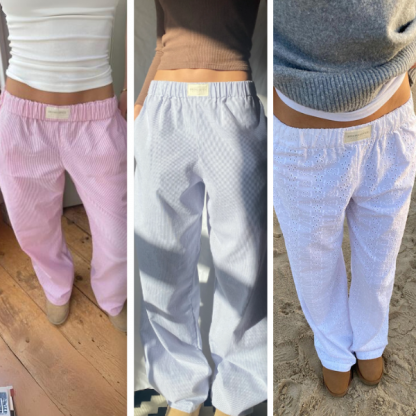 NEWPANT-MOD-L/XL, Sproščene ženske hlače PINNY